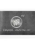 Buick 1998 Park Avenue Owner'S Manual preview