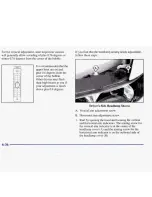 Preview for 300 page of Buick 1998 Regal Owner'S Manual