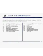 Предварительный просмотр 12 страницы Buick 1998 Riviera Owner'S Manual