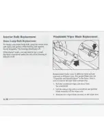 Предварительный просмотр 261 страницы Buick 1998 Skylark Owner'S Manual