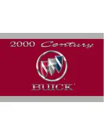 Buick 2000 Century Owner'S Manual предпросмотр