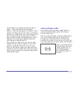 Предварительный просмотр 208 страницы Buick 2001 LeSabre Owner'S Manual