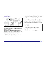 Preview for 300 page of Buick 2001 Park Avenue Owner'S Manual