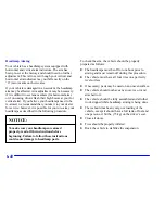 Предварительный просмотр 291 страницы Buick 2001 Regal Owner'S Manual