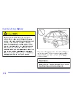 Предварительный просмотр 158 страницы Buick 2002 Rendezvous Owner'S Manual