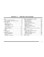 Предварительный просмотр 87 страницы Buick 2003 Rendezvous Owner'S Manual