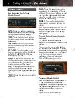 Preview for 6 page of Buick 2004 Park Avenue Getting To Know Manual