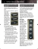 Preview for 16 page of Buick 2004 Park Avenue Getting To Know Manual