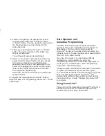 Preview for 107 page of Buick 2005 Park Avenue Owner'S Manual