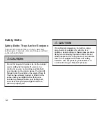 Preview for 28 page of Buick 2006 Rendezvous Owner'S Manual