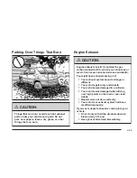 Preview for 123 page of Buick 2006 Rendezvous Owner'S Manual