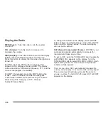 Preview for 230 page of Buick 2006 Rendezvous Owner'S Manual