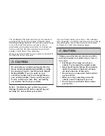 Preview for 313 page of Buick 2006 Rendezvous Owner'S Manual