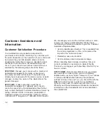 Preview for 450 page of Buick 2006 Rendezvous Owner'S Manual