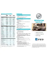 Buick 2010 Acadia Quick Facts preview