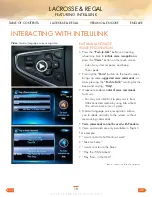 Предварительный просмотр 10 страницы Buick 2015 IntelliLink Details Book