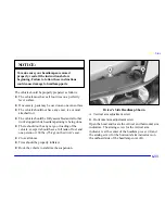 Preview for 263 page of Buick CENTURY 1999 Owner'S Manual