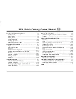 Buick Century Owner'S Manual preview