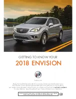 Preview for 1 page of Buick ENVISION 2018 Getting To Know Your