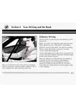 Предварительный просмотр 137 страницы Buick LESABRE 1995 Owner'S Manual