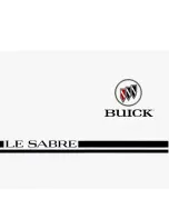 Preview for 1 page of Buick LESABRE 1996 Manual