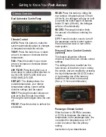 Preview for 6 page of Buick Park Avenue 2005 Getting To Know Manual