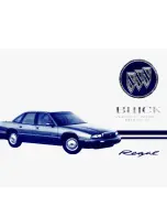 Buick REGAL 1995 Manual предпросмотр