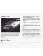 Предварительный просмотр 168 страницы Buick ROADMASTER 1994 Owner'S Manual