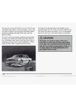 Предварительный просмотр 170 страницы Buick ROADMASTER 1994 Owner'S Manual