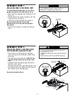 Preview for 6 page of BuildMark 1245BM Owner'S Manual