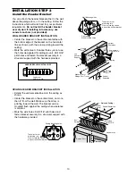 Preview for 10 page of BuildMark 1245BM Owner'S Manual