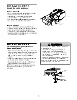 Preview for 15 page of BuildMark 1245BM Owner'S Manual