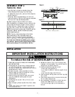 Preview for 7 page of BuildMark 1345BM 1/3HP Owner'S Manual