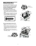 Preview for 9 page of BuildMark 1345BM 1/3HP Owner'S Manual