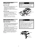 Preview for 14 page of BuildMark 1345BM 1/3HP Owner'S Manual