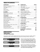 Preview for 2 page of BuildMark 3255BM 1/2 HP Owner'S Manual