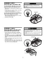 Preview for 6 page of BuildMark 3255BM 1/2 HP Owner'S Manual