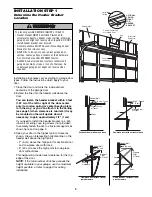 Preview for 8 page of BuildMark 3255BM 1/2 HP Owner'S Manual