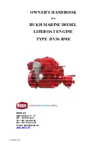 Bukh DV36 RME Owner'S Handbook Manual предпросмотр