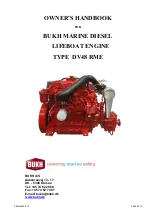 Bukh DV48 RME Owner'S Handbook Manual предпросмотр