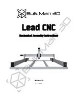 Предварительный просмотр 1 страницы Bulk Man 3D Lead CNC Mechanical Assembly Instructions