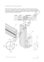 Предварительный просмотр 8 страницы Bulk Man 3D Lead CNC Mechanical Assembly Instructions