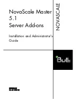 Предварительный просмотр 1 страницы Bull Cedoc NovaScale Master 5.1 Installation And Administrator'S Manual