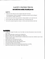 Preview for 2 page of Bull Outdoor 66000 Assembly & Operating Instructions