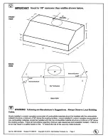 Предварительный просмотр 4 страницы Bull 1250 CFM Installation Instructions & Use & Care Manual