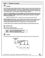 Предварительный просмотр 5 страницы Bull 1250 CFM Installation Instructions & Use & Care Manual