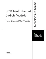 Предварительный просмотр 1 страницы Bull 1GB Intel Ethernet Switch Module Installation And User Manual