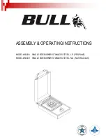 Preview for 1 page of Bull 60008 Assembly & Operating Instructions