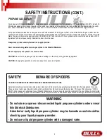 Preview for 4 page of Bull 60010 Assembly & Operating Instructions