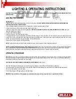 Preview for 10 page of Bull 60010 Assembly & Operating Instructions